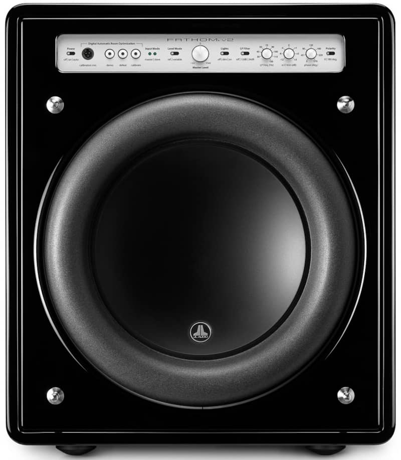 JL Audio 12 Fathom Black Gloss Powered Subwoofer