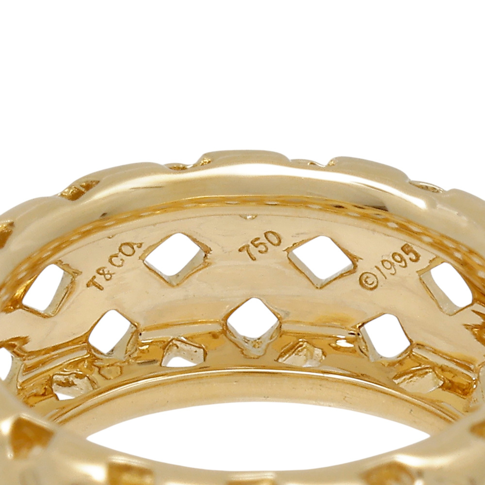 Tiffany & Co. Mineverley Ring 18K Yellow Gold