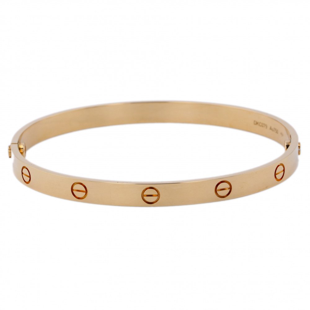 Cartier Love Bracelet 18K Rose Gold