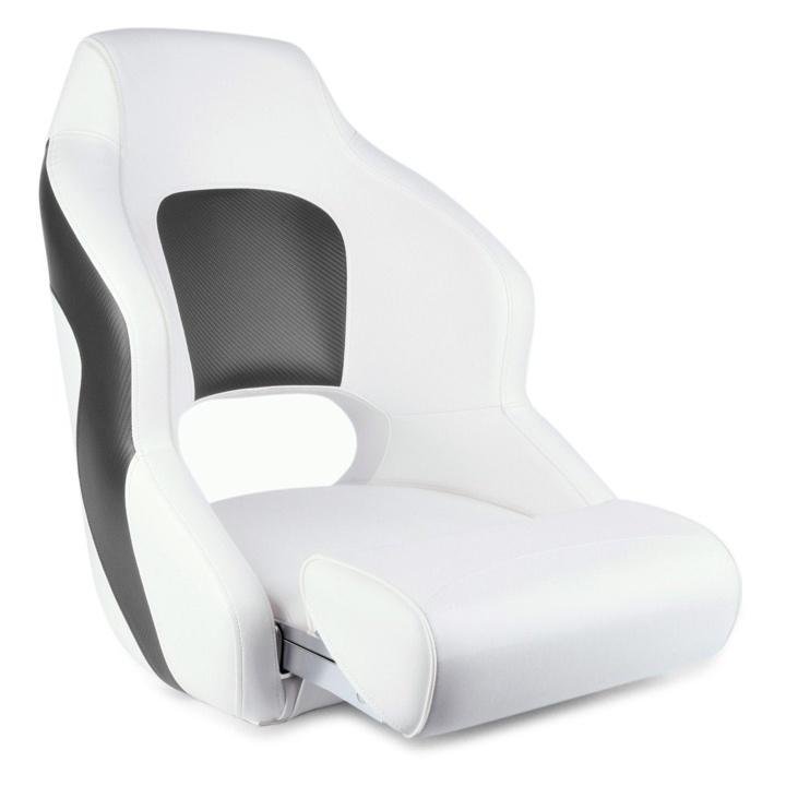 Premium Boat Seats | Two Tone Captain’s Bucket Boat Seats Model A