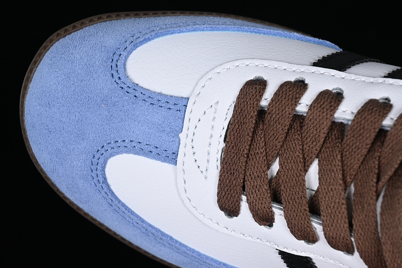 Adidas Samba Vegan White/Black/Blue GP8366