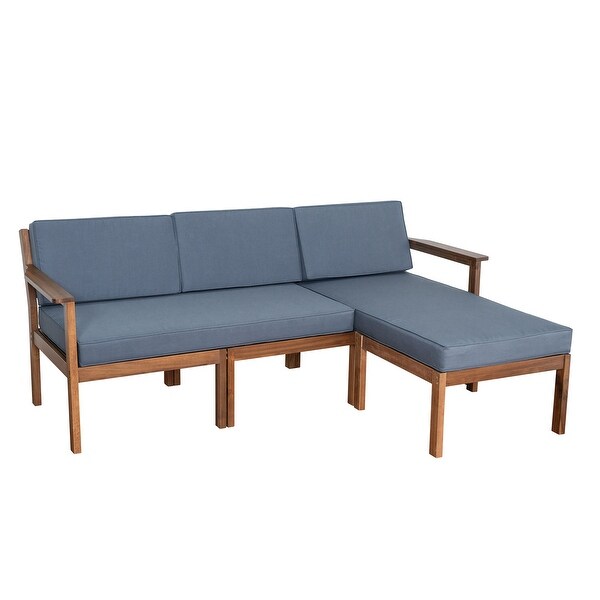 Patio Sofa Furniture Set with Additional Separate Table
