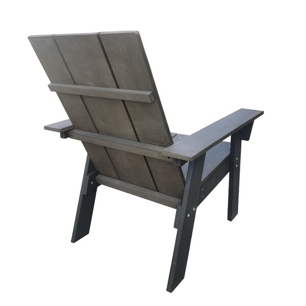AllWeather Polystyrene Wood Layton Adirondack 3pc Set