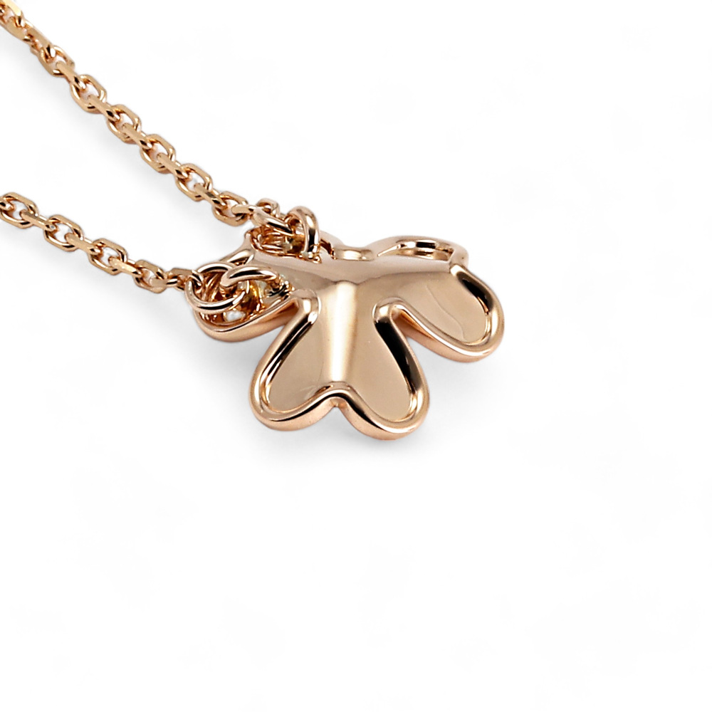 Van Cleef & Arpels Frivole Necklace 18K Rose Gold Ruby VCARP7S800