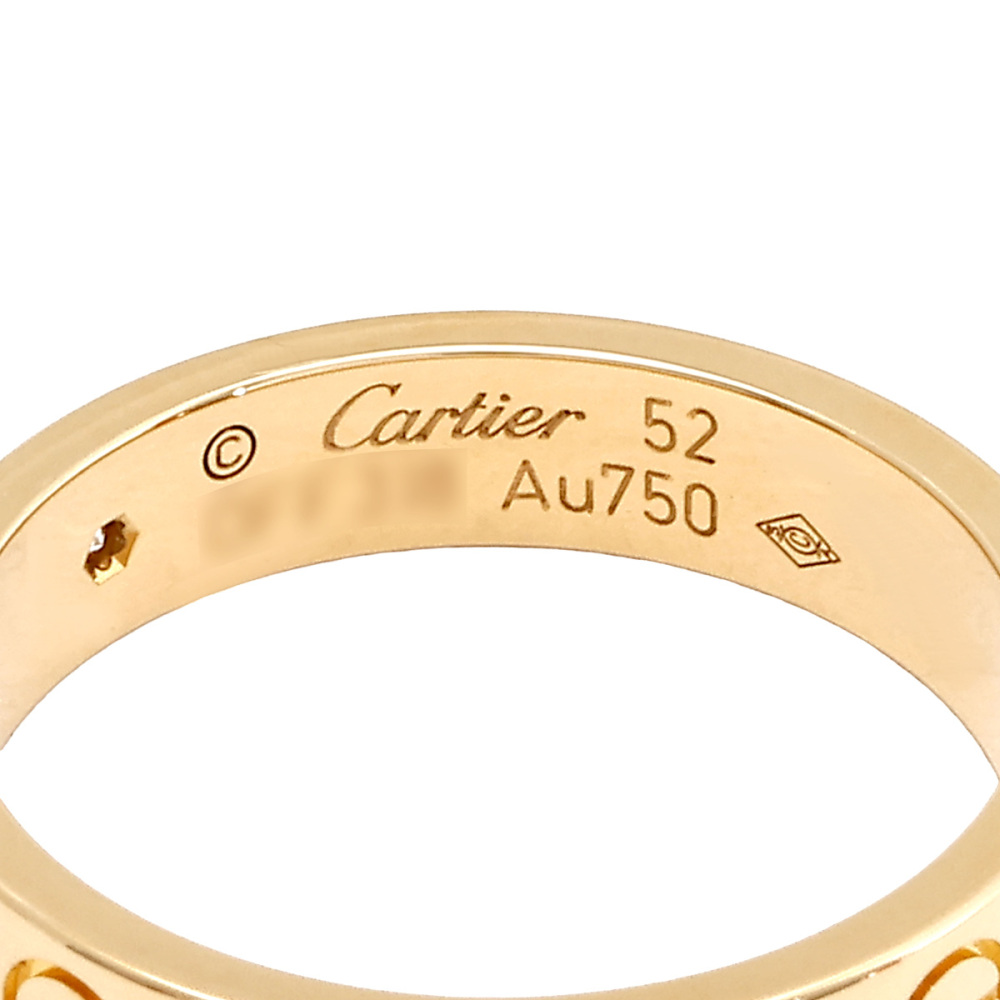 Cartier Love Ring 18K Yellow Gold Diamond B4056100