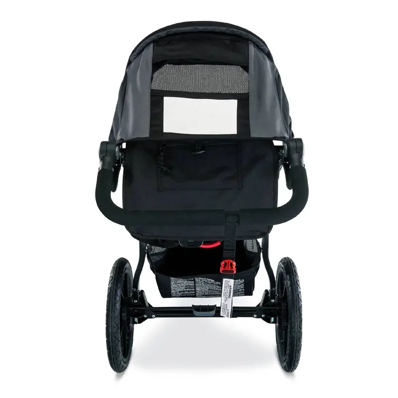 Revolution Flex 3.0 All-Terrain Jogging Stroller – Graphite Black, Adjustable Suspension & Canopy