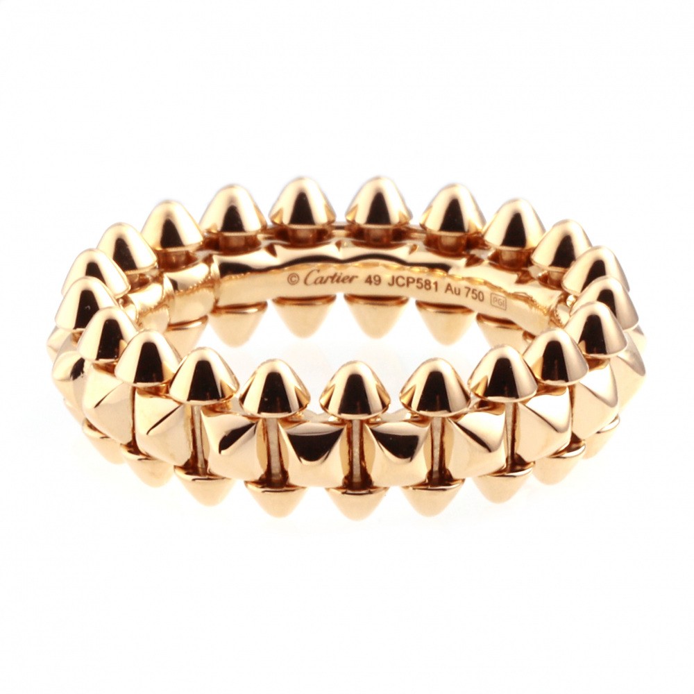 Cartier Crash Do Sm #49 Ring 18K Rose Gold