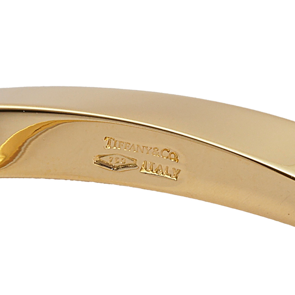 Tiffany & Co. Knife Edge Twist Bracelet 18K Yellow Gold