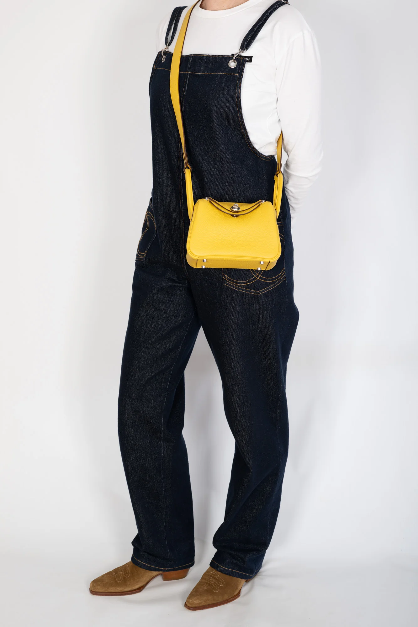 Hermès Lindy 20 Clemence Sun Palladium Hardware
