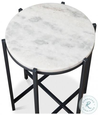 Sarreid Anise Black Side Table