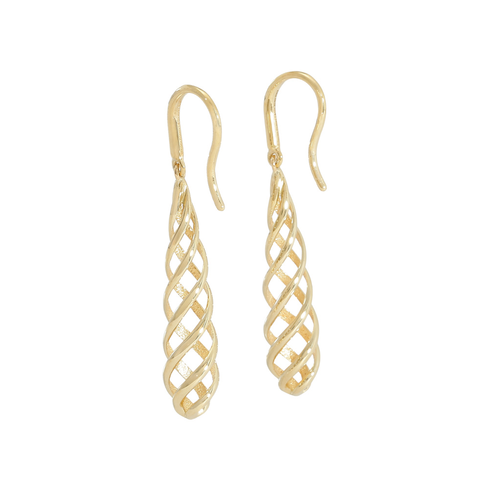 Tiffany & Co. Paloma Picasso Venice Luce Earrings 18K Yellow Gold