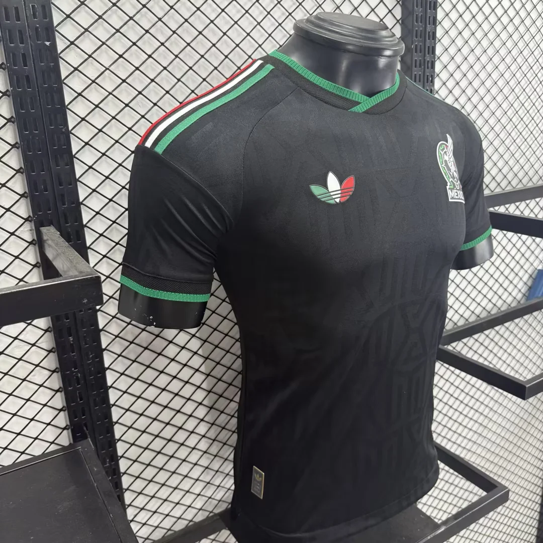 Player Version Mexico Special Black Jersey S-4XL
