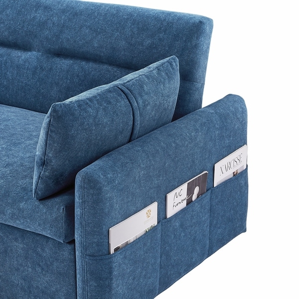 Loveseats Sofa Couch with Adjsutable Backrest