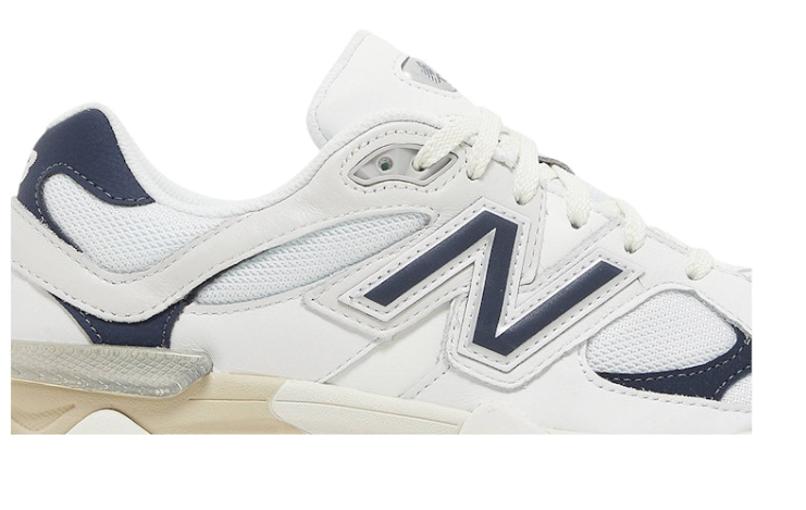 New Balance 9060 White Navy U9060VNB Casual Running Sneakers