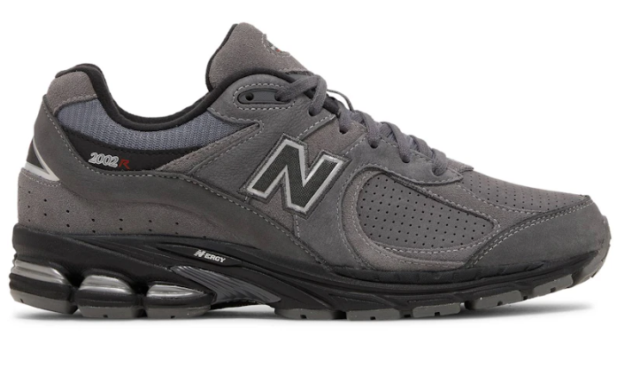 New Balance 2002R Castlerock Black M2002REH Casual Running Shoes