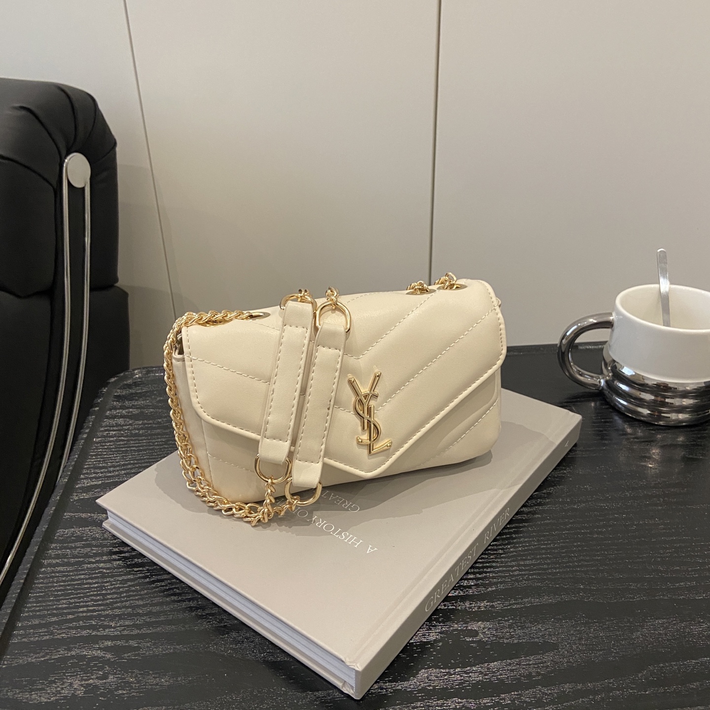 Saint Laurent small fragrance versatile chain shoulder crossbody women's armpit bag - cnluxepick
