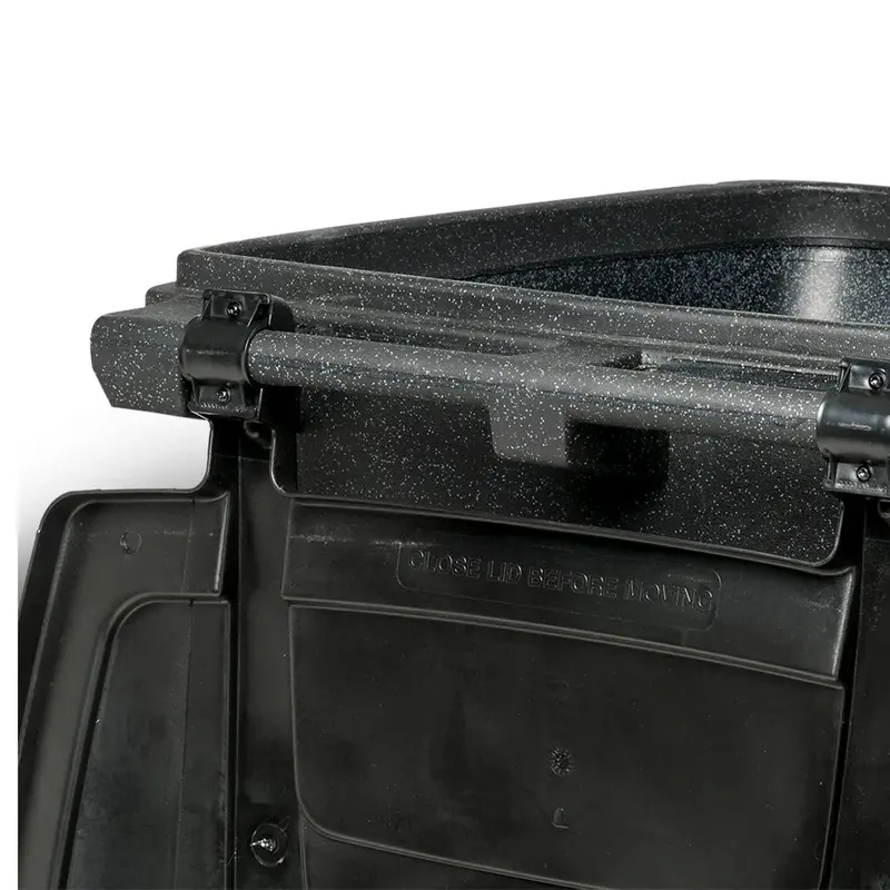 Toter 96-Gallon Wheeled Trash Can – Smooth-Rolling Casters & Secure Lid