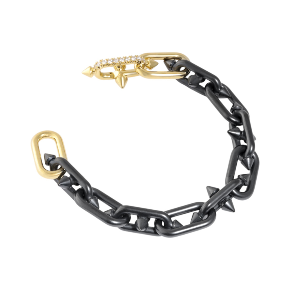 Tiffany & Co. Titan By Pharrell Williams Bracelet 18K Yellow Gold Diamond 73467667
