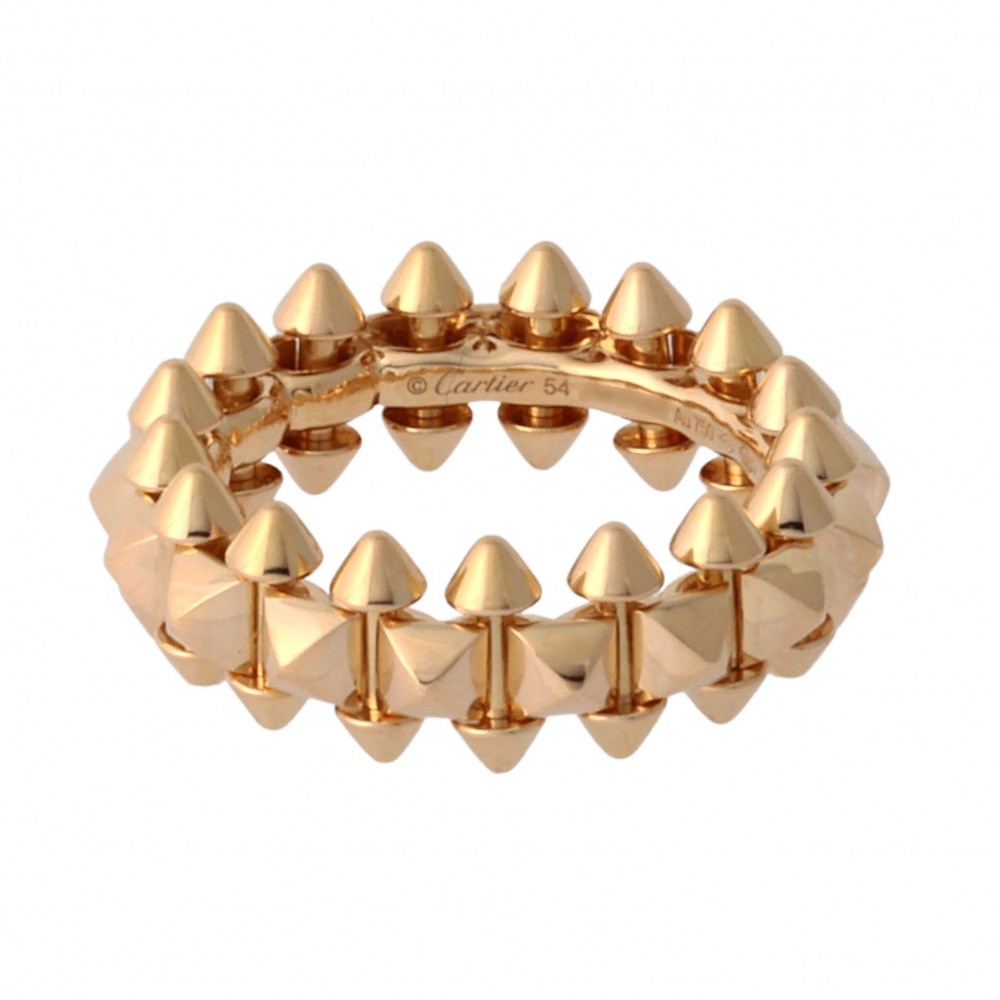 Cartier Crash Mm Ring 18K Rose Gold B4229900