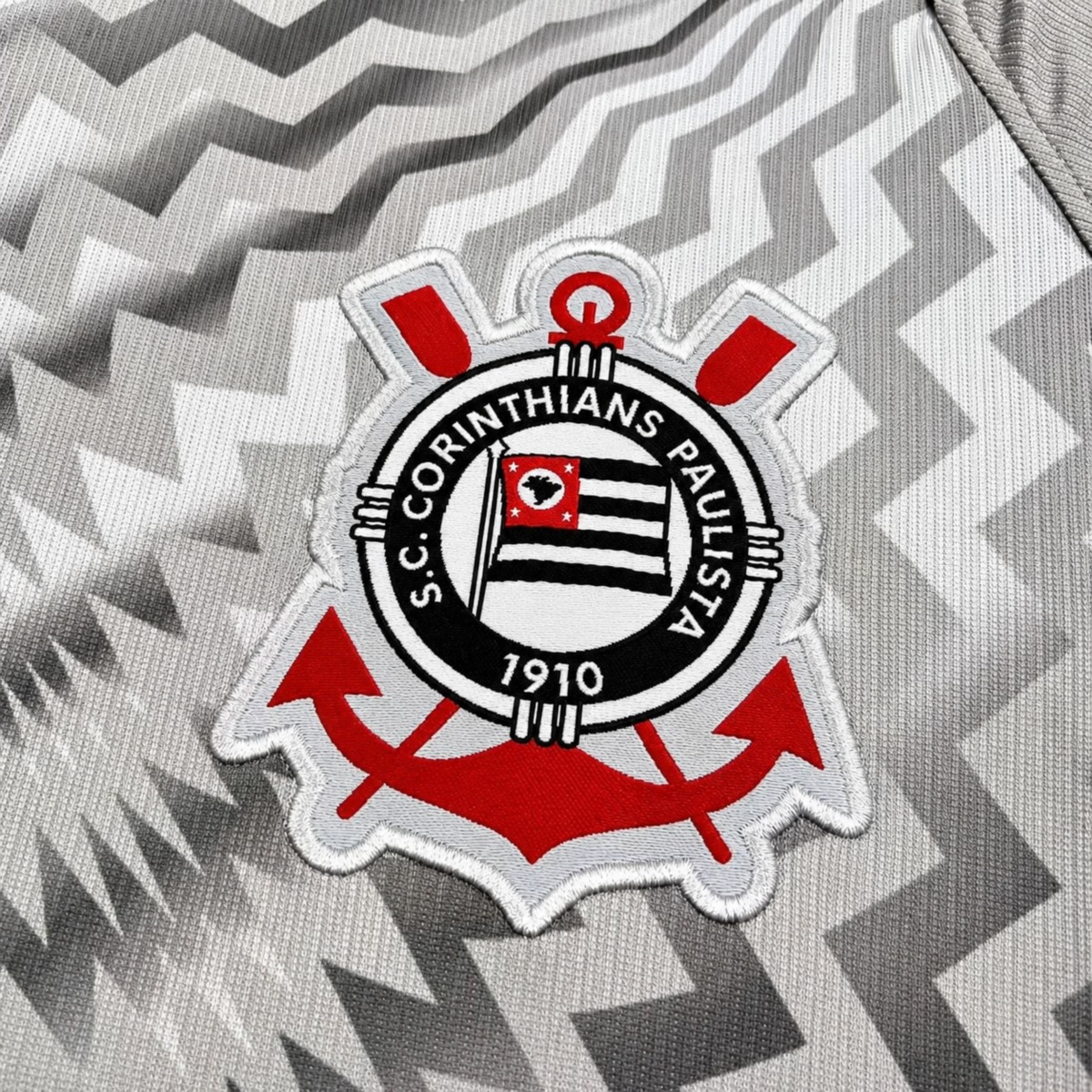 2026/27 Corinthians Goalkeeper Gray Jersey S-4XL Fan Version 4