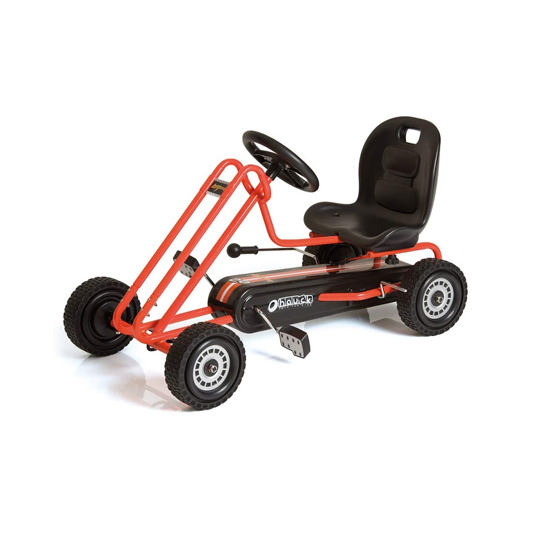 Hauck Lightning Pedal Go Kart Car Ride On Toy with Adjustable Seat