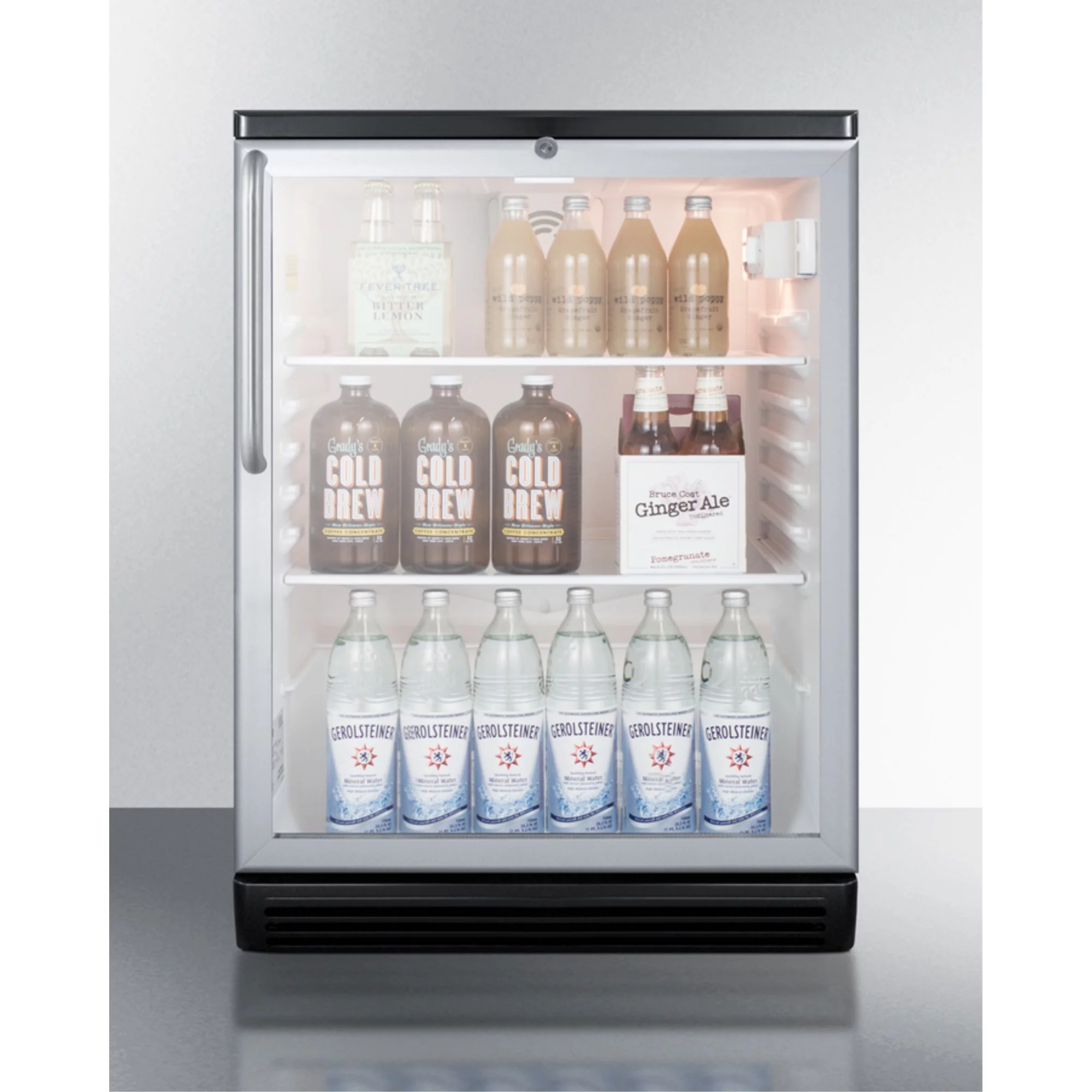 SUMMIT SCR600BGLBITB  SPECIALTY REFRIGERATOR