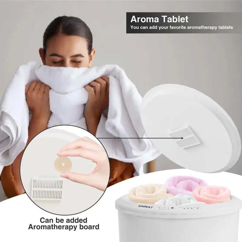 SAMEAT Large Electric Towel Warmer – Bathroom Heated Rack