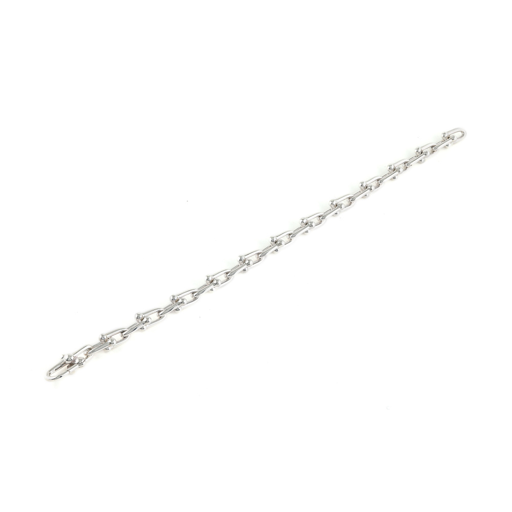 Tiffany & Co. Hardware Microlink Bracelet Sterling Silver 60417059