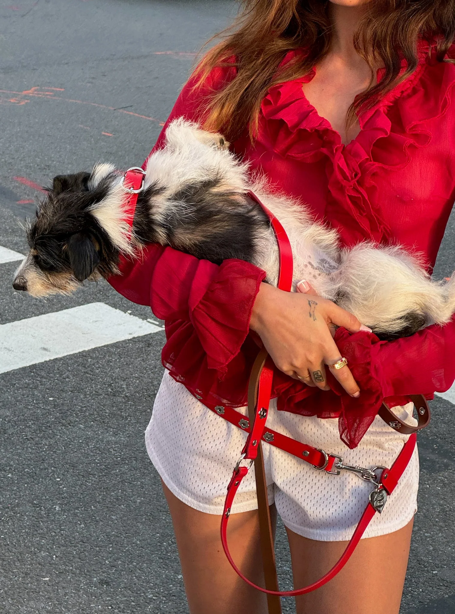 Ruby - Flower Power Leash