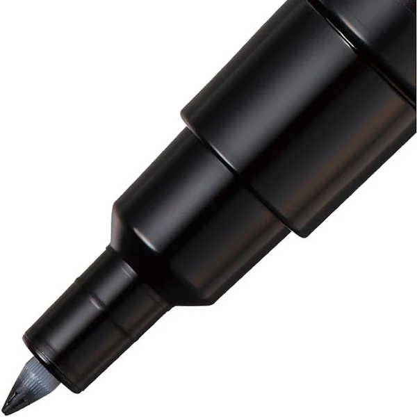 Uni-Posca Paint Marker Pen - Extra Fine Point - Set of 12 (PC-1M12C)