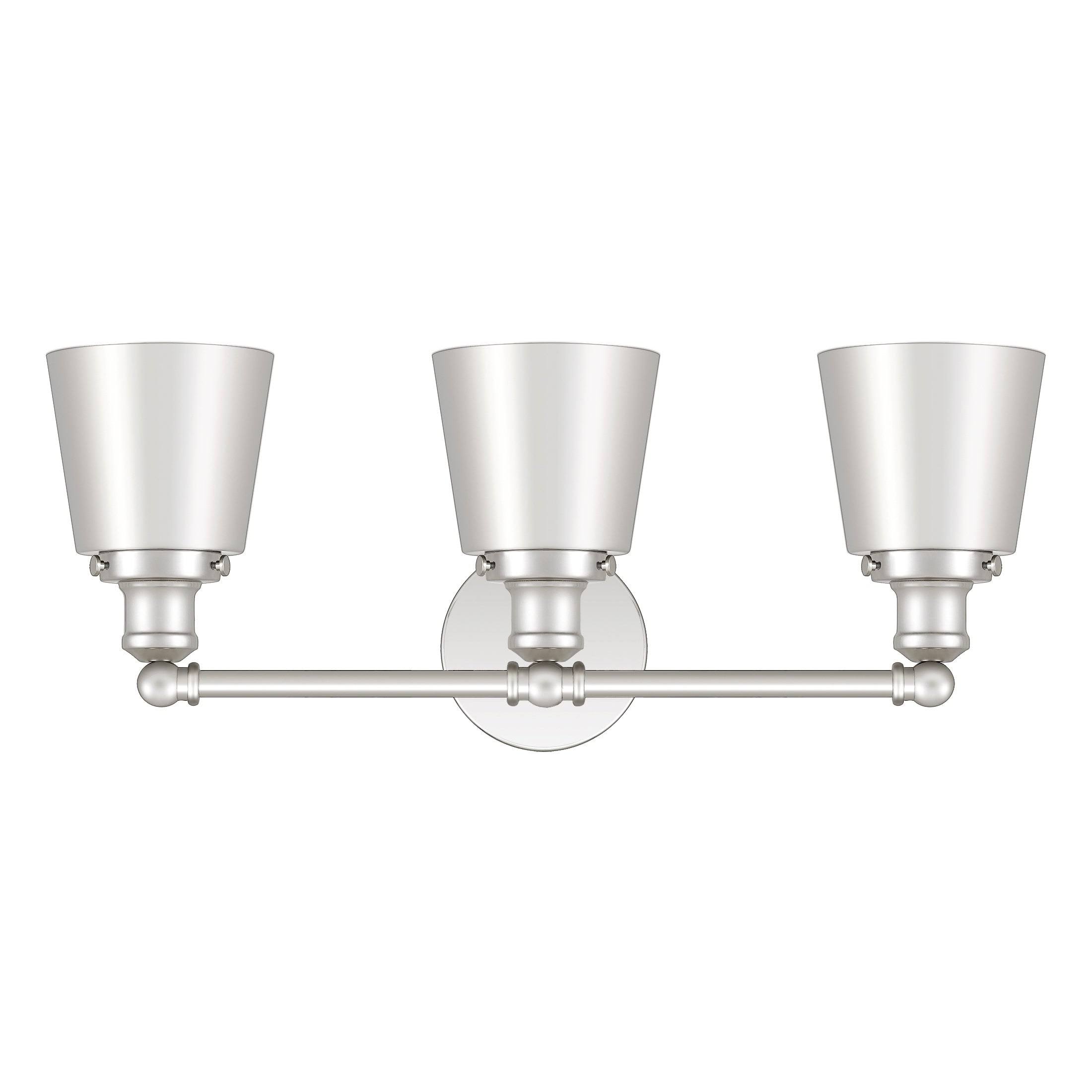 Quoizel UNIM8603PK Union Bath Light, Polished Nickel