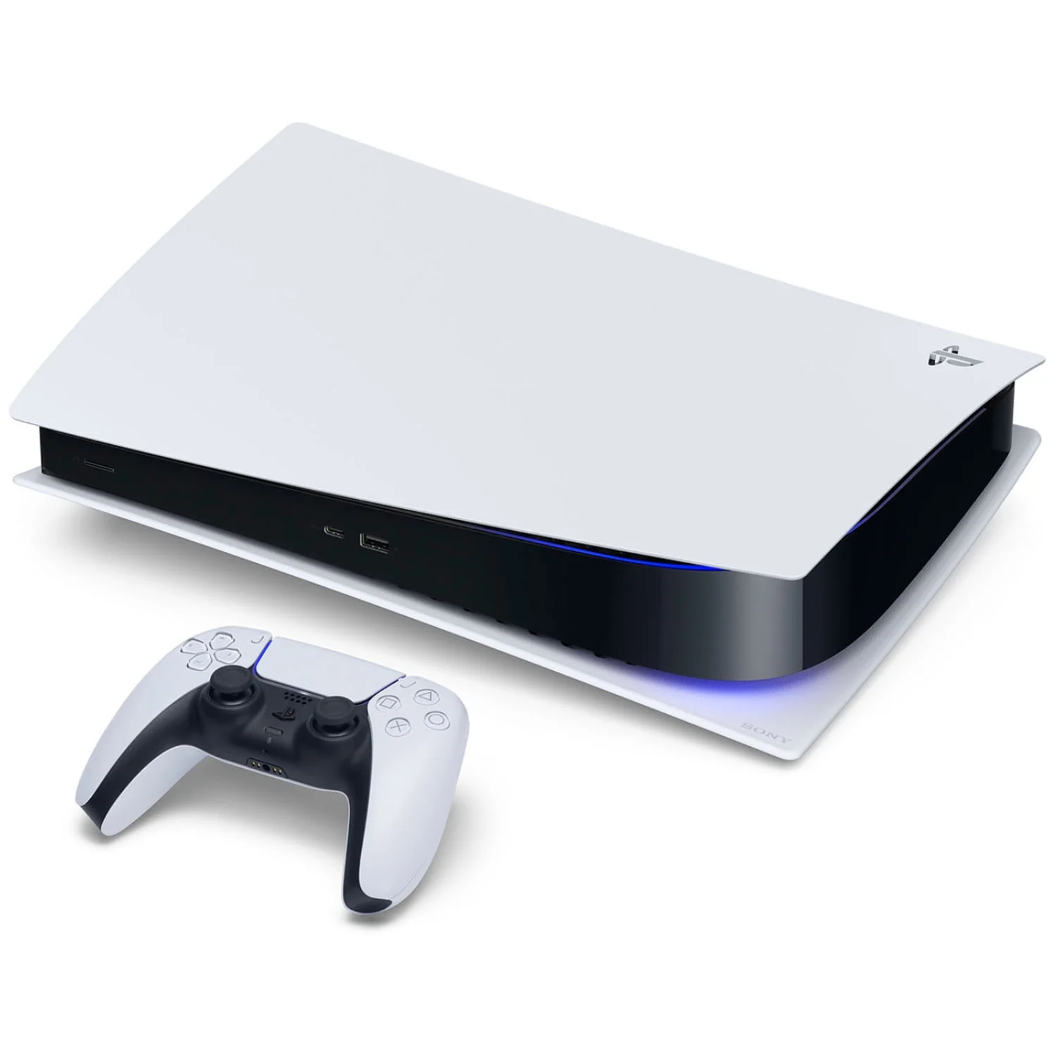 Sony Playstation 5 Digital Edition Console (Japan Import) with Extra White Controller and Surge Dual Controller Charge Dock