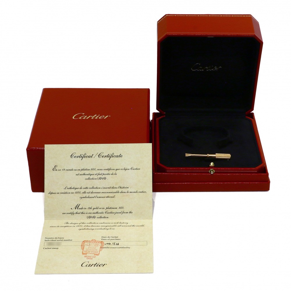 Cartier Love #17 Bracelet 18K Rose Gold