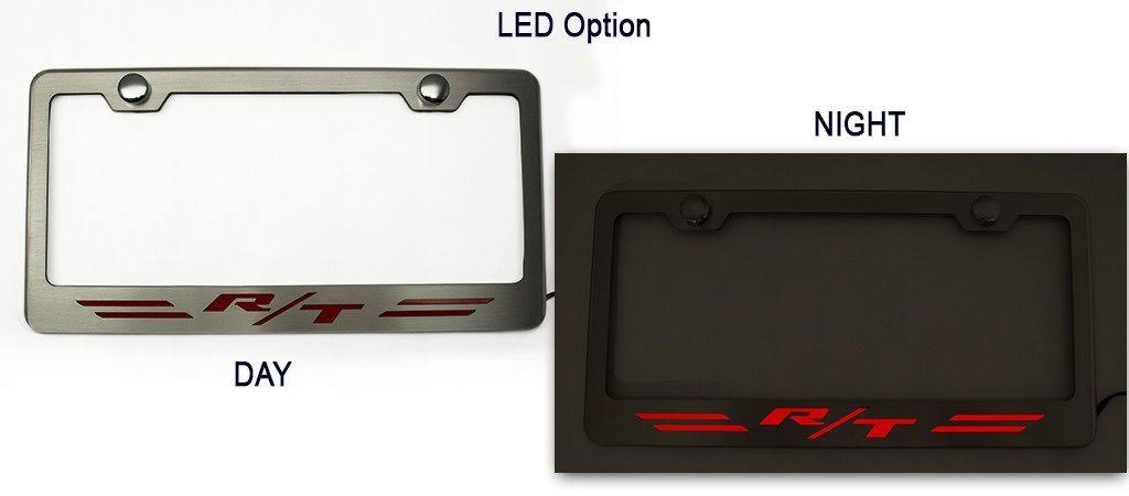 American Car Craft Premium Dodge R/T Style License Plate Frame
