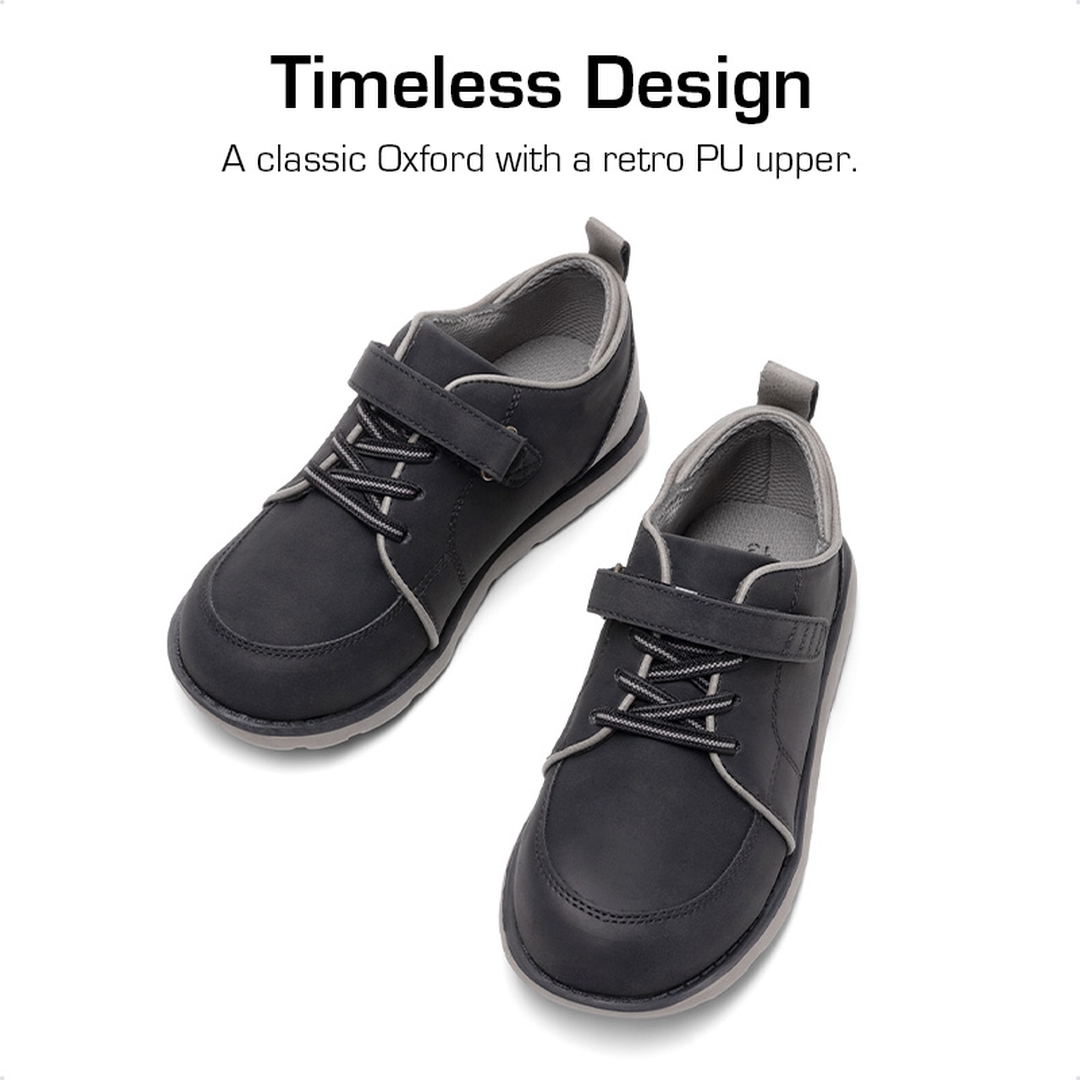 Boys' Anti-Slip Cushioned Leather Sneakers