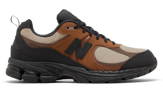 The Basement x New Balance 2002R Earth Brown M2002RBC Casual Running Shoes
