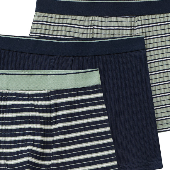 Yigga 3 Jungen Boxer mit Ripp-Struktur