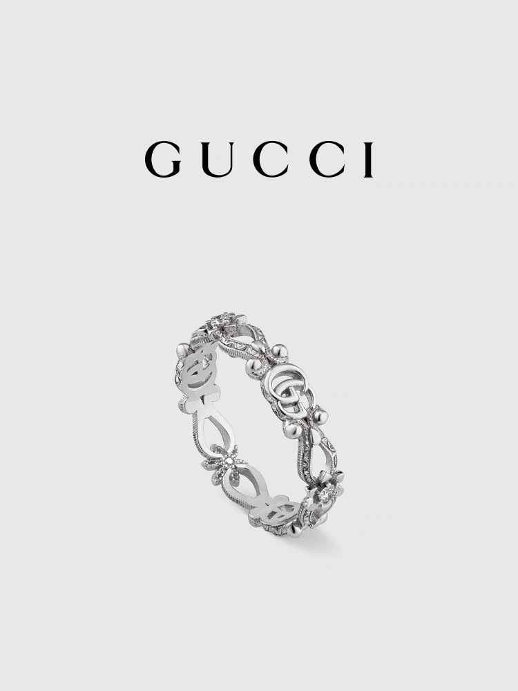 Gucci floral ring - cnluxepick