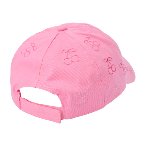 Topolino Mädchen Kappe mit Kirschen-Stickerei