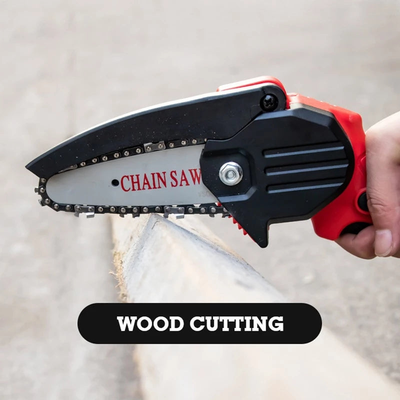Woosir Upgraded 24V Mini Chainsaw With 2 Batteries 2 Chain