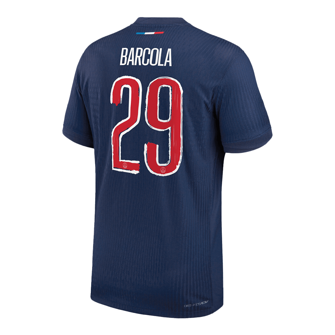 BARCOLA #29 PSG Home Player Version Jersey - UCL
