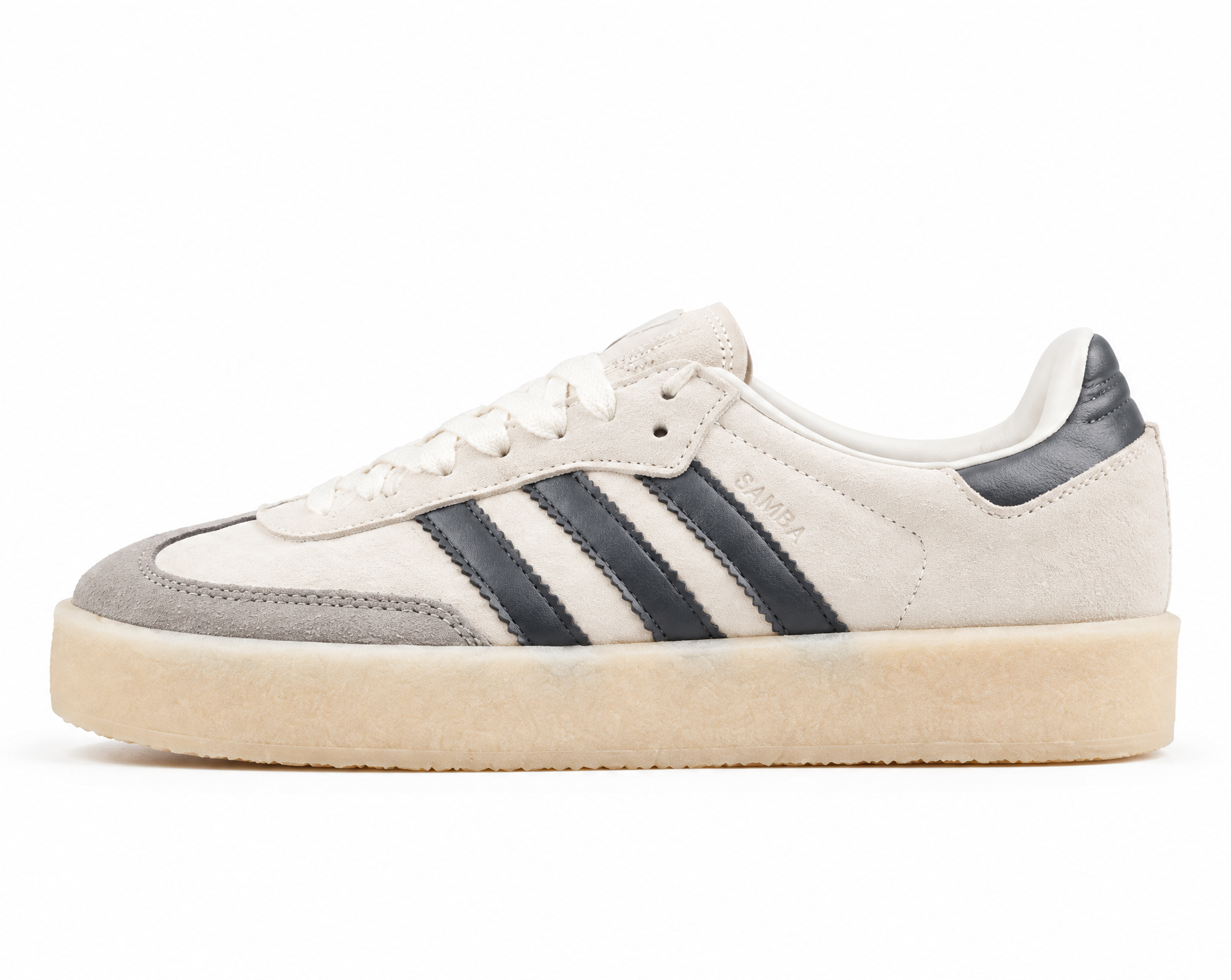 Adidas Ronnie Fieg X Clarks X 8th Street Samba Chalk White/Core Black/Chalk White IE4033