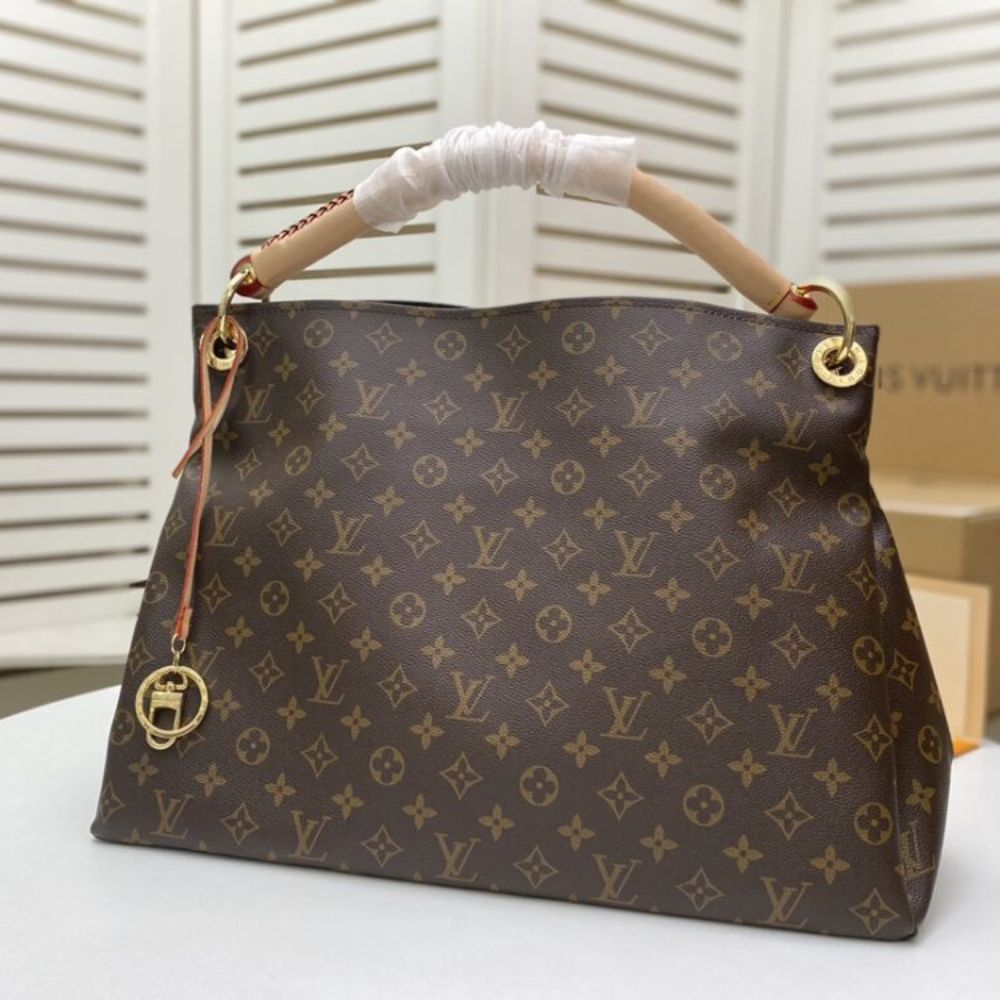 Louis Vuitton Artsy MM Monogram Canvas Brown 16.1 Inches M44869
