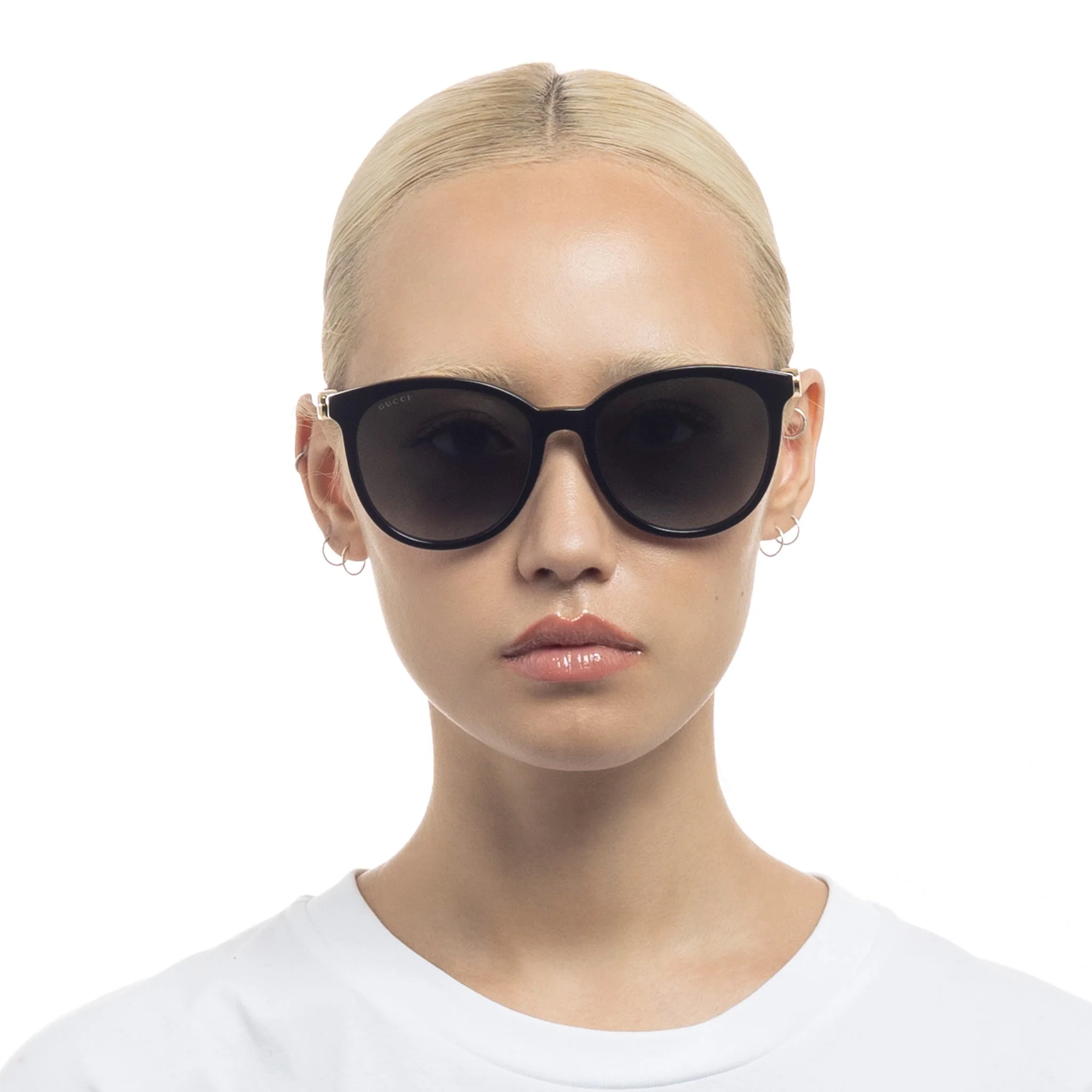 Gucci GG1180SK Cateye Black Sunglasses
