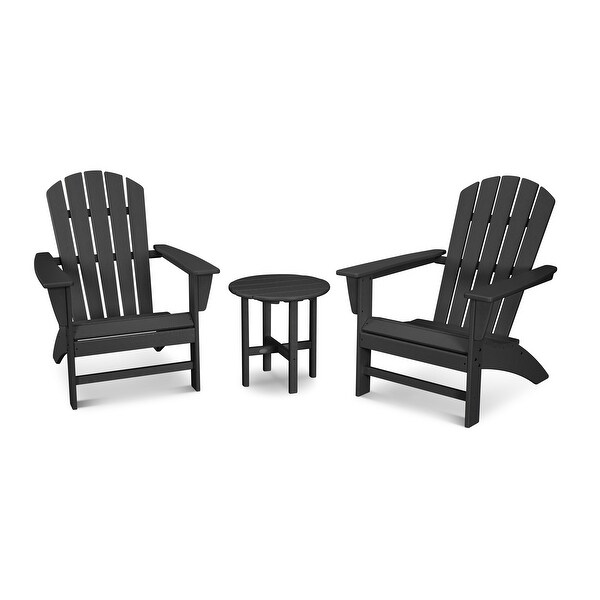 POLYWOOD Nautical 3Piece Adirondack Set
