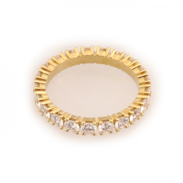 Cartier Wedding Ring K18YG Yellow Gold Diamond