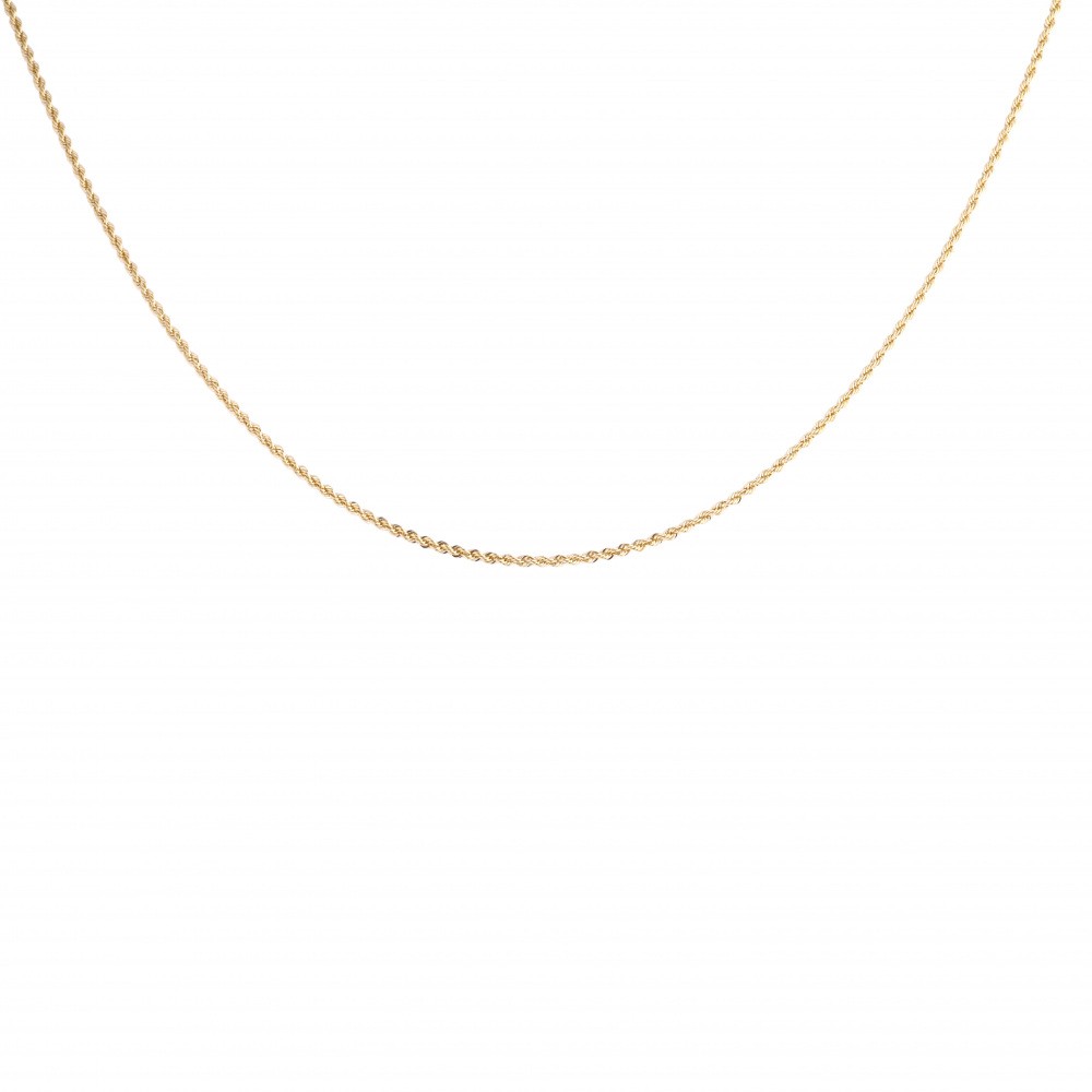 FRED Force 10 Chain Yellow Gold K18YG Necklace 7B0230