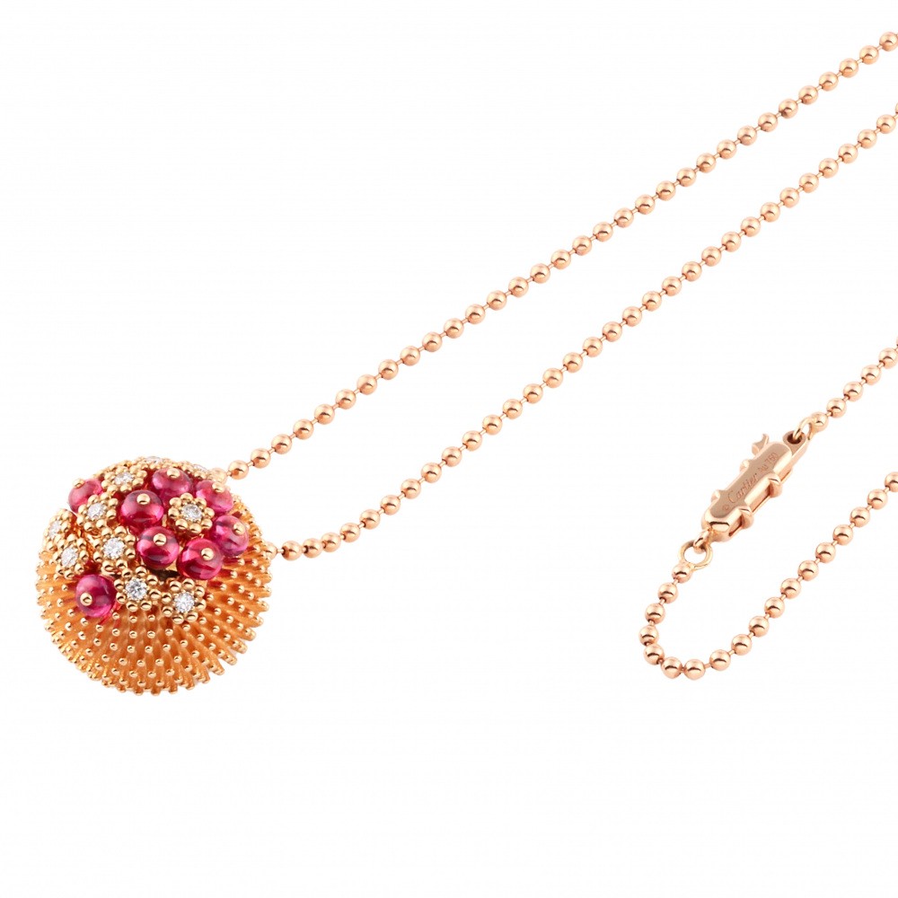 Cartier Cactus Do Necklace 18K Rose Gold N7424240
