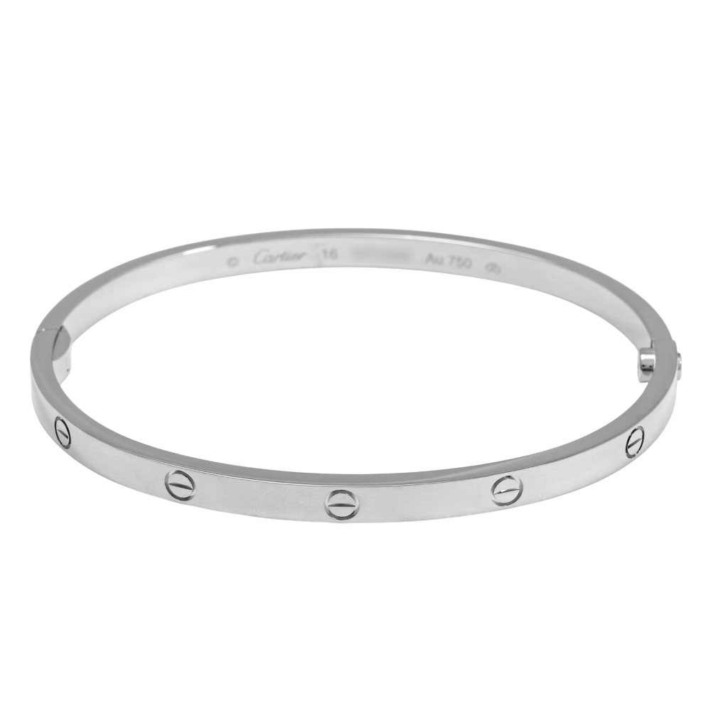 Cartier Love Bracelet 18K White Gold B6079200