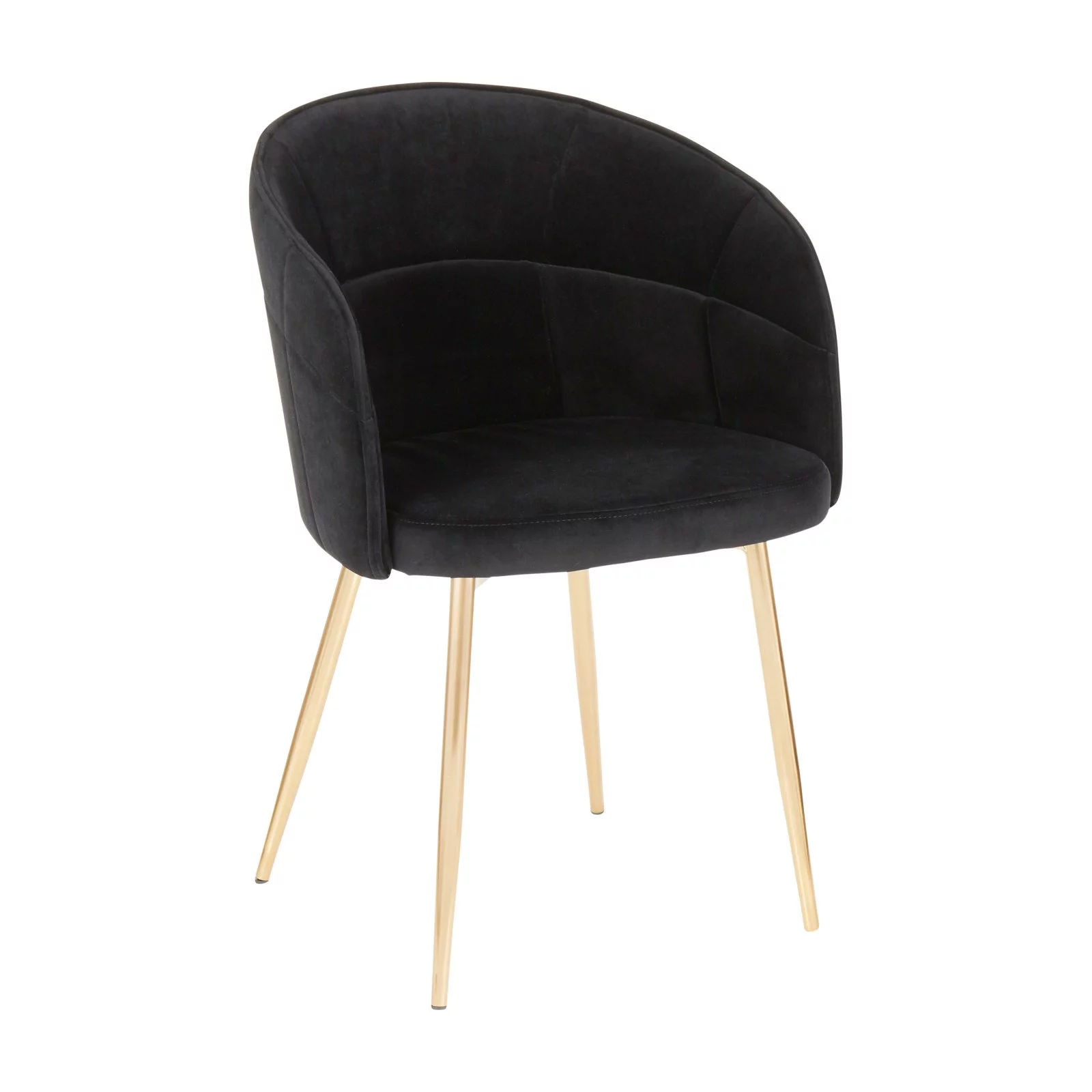 LumiSource Lindsey Contemporary Barrel Dining Chair
